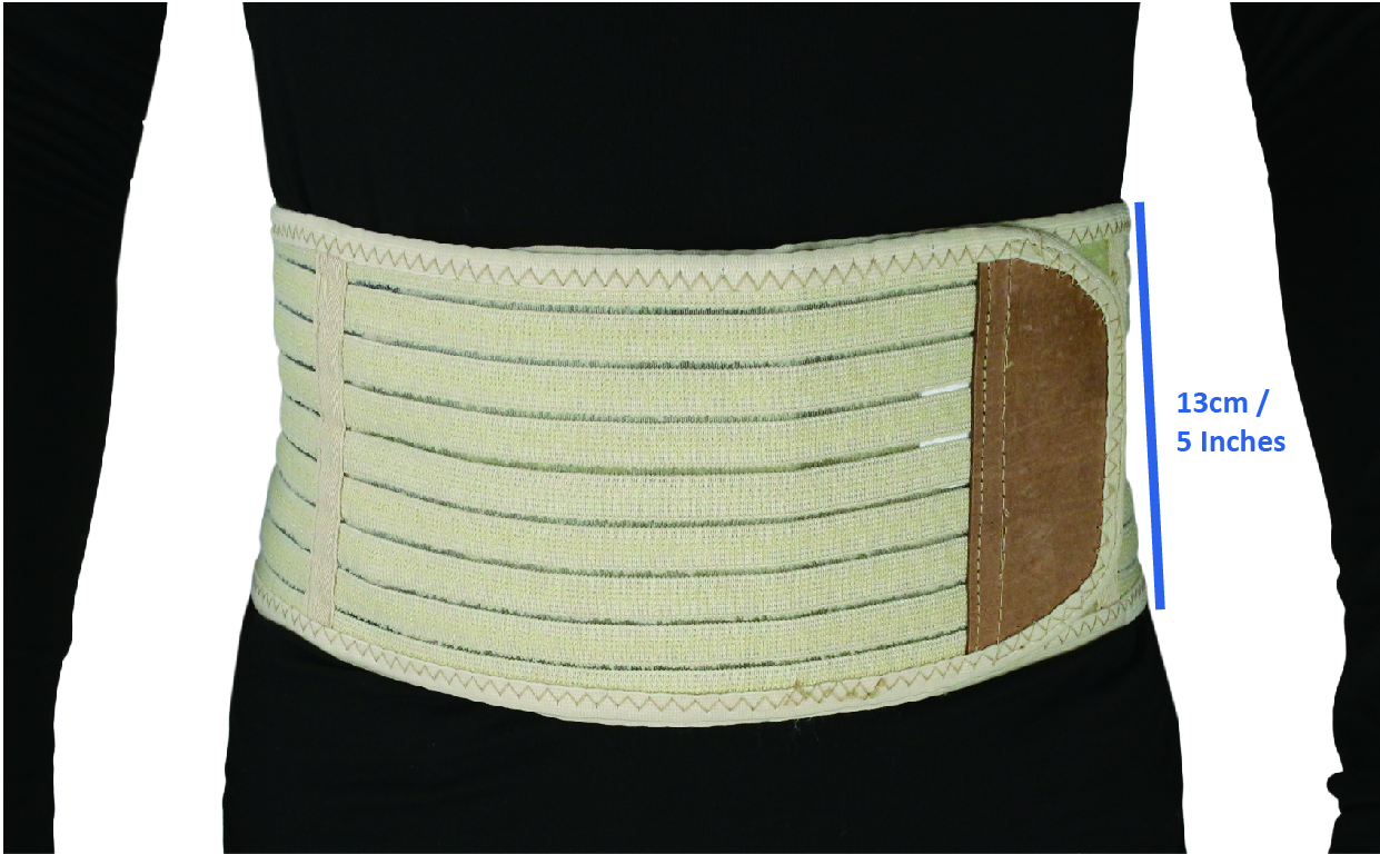 MB-2000S Magnetic Heat Lumbar Back Support Belt with Far-Infrared & 24 Magnets – (S: 25 – 33 inches)