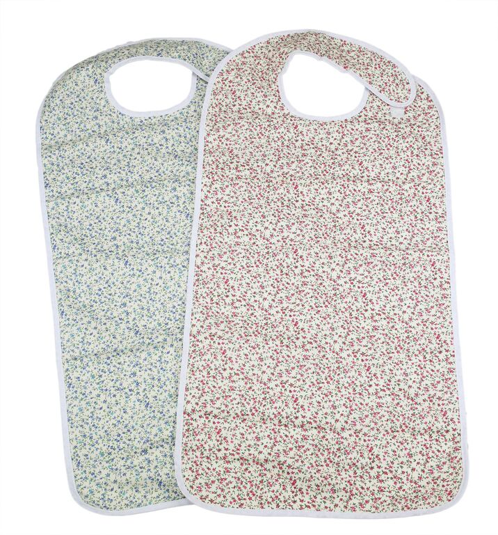 MG-1500NB Mealtime Protector – Blue Floral