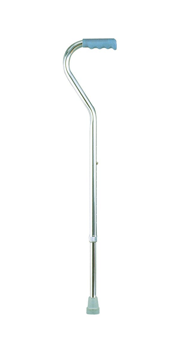 MW-1340 Cane with Offset Comfortable Contour Handle, Height Adjustable