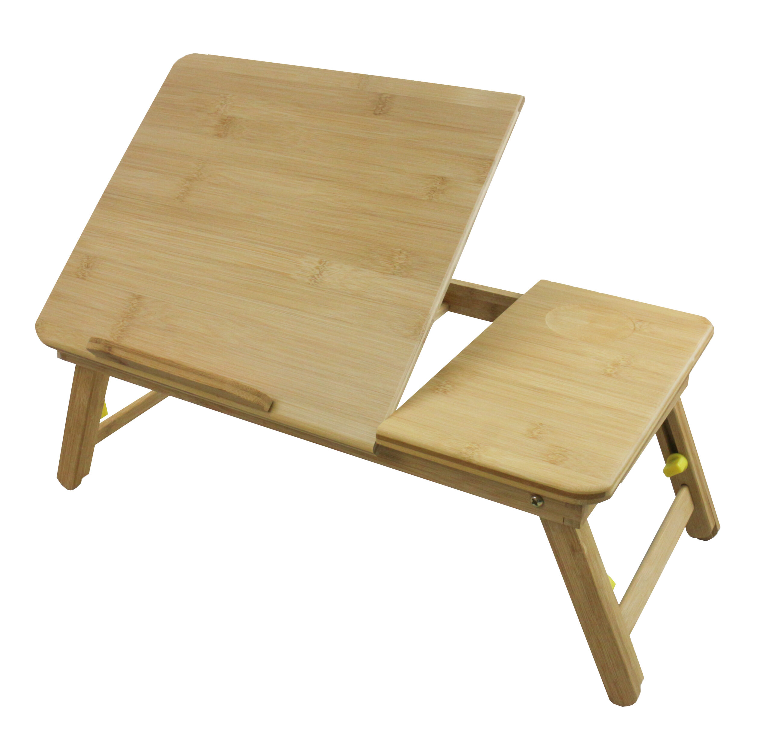 HR-3660 Plateau Ajustable pour ordinateur portable en Bambou - L : 50 x 30 cm