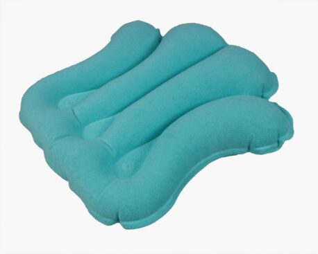 HB-1200 Inflatable Bath Pillow -Terry Cloth