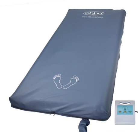 MA-6300 5” Alternating mattress W/ Lateral Rotation/Low air Loss and Pump System. for Anti-Pressure Ulcers, Bed Sores – Fits Standard Hospital beds (Size 78 x 34” inches / 200 x 90 cm)