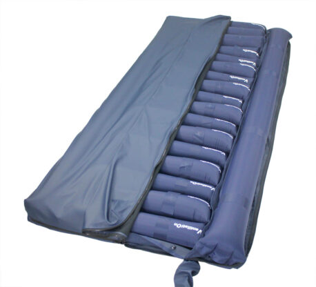 MA-6500 2-in-1 Alternating Mattress with Lateral Rotation by 3-6” Cone Shape Tube and Pump system W/Low Air Loss for Anti-Pressure Ulcers, Bed Sores , Fits Standard Hospital beds - (Size 78 x 35” / 200 x 90 cm)