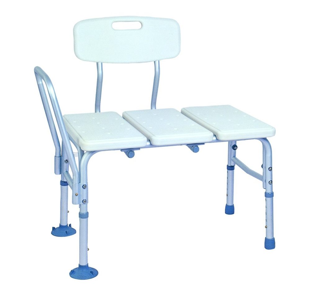 Carex Banc De Transfert Pour Baignoire – Banc De Transfert Pour Chaise De Douche Avec Pieds