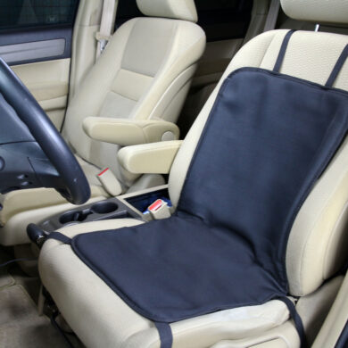 SH-4100 12V Heated Seat Cushion Cover, Utility Model with Premium Cigarette plug for Car, Automobile, Vehicle
