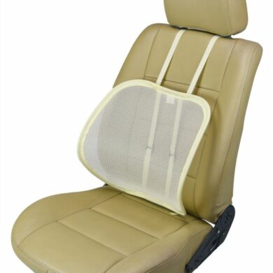 SM-7400C Adjustable Mesh Lumbar Support- Cream